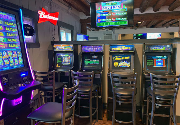 The Stillery's gaming machines